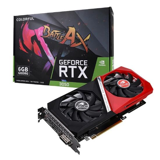 COLORFUL RTX 3050 6GB GDDR6 96Bit (NB DUO 6GB-V) resmi