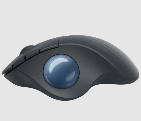 LOGITECH M575 KABLOSUZ ERGONOMİK TRACKBALL MOUSE-SİYAH 910-005872 resmi