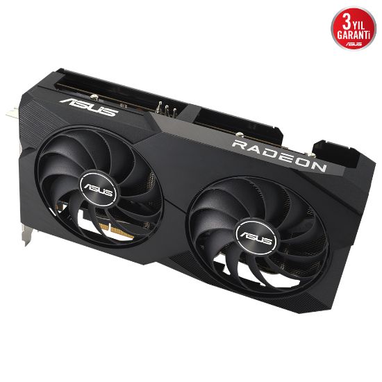 ASUS DUAL-RX6600-8G-V2 8GB GDDR6 HDMI DP 128BİT resmi