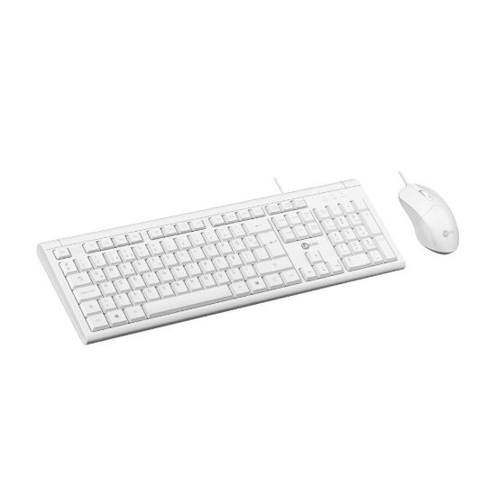 LENOVO LECOO CM101 BEYAZ KABLOLU KLAVYE & MOUSE SET resmi