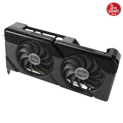 ASUS DUAL-RX7700XT-O12G RX 7700 XT 12GB GDDR6 HDMI DP 192BİT resmi