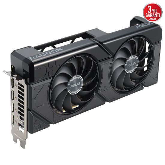 ASUS DUAL-RX7700XT-O12G RX 7700 XT 12GB GDDR6 HDMI DP 192BİT resmi