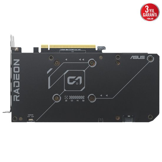 ASUS DUAL-RX7600XT-O16G 16GB GDDR6 HDMI DP 128BİT resmi