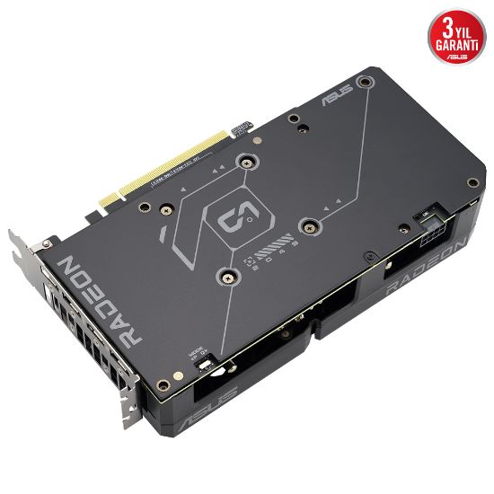 ASUS DUAL-RX7600XT-O16G 16GB GDDR6 HDMI DP 128BİT resmi