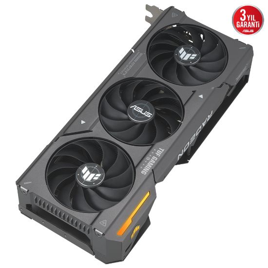 ASUS TUF-RX7600XT-O16G-GAMING RX 7600 XT 16GB GDDR6 HDMI 3XDP 128BİT resmi