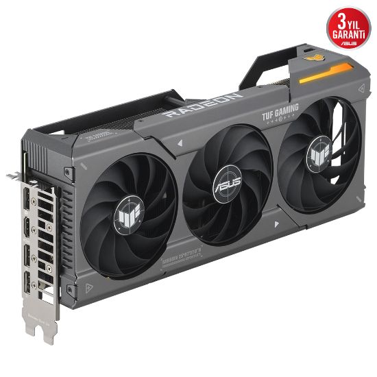 ASUS TUF-RX7600XT-O16G-GAMING RX 7600 XT 16GB GDDR6 HDMI 3XDP 128BİT resmi