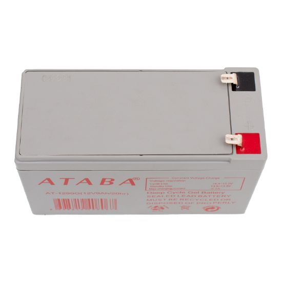 ATABA AT-1290G 12 VOLT - 9 AMPER JEL AKÜ (150 X 65 X 90 MM) resmi