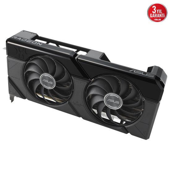 ASUS DUAL-RX7800XT-O16G RX 7800 XT 16GB GDDR6 HDMI 3XDP 256BİT resmi