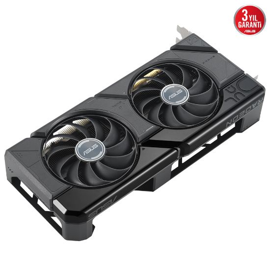 ASUS DUAL-RX7800XT-O16G RX 7800 XT 16GB GDDR6 HDMI 3XDP 256BİT resmi