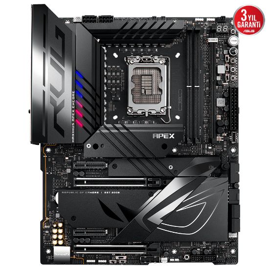 ASUS ROG MAXIMUS Z790 APEX ENCORE DDR5 5XM2 USB3.2 WiFi 7 RGB LAN ATX 1700P resmi