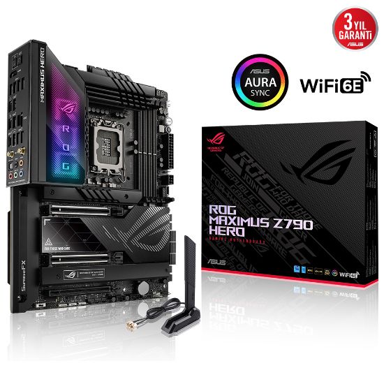 ASUS ROG MAXIMUS Z790 HERO 7800 MHz M.2 ATX 1700p resmi