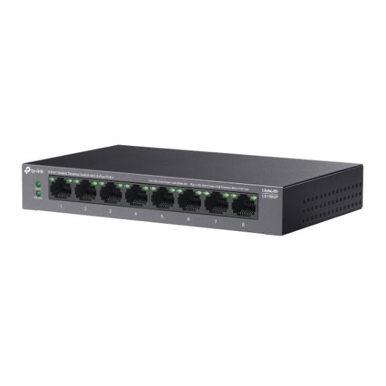 TP-LINK LS108GP 8PORT GIGABIT DESKTOP SWITCH resmi