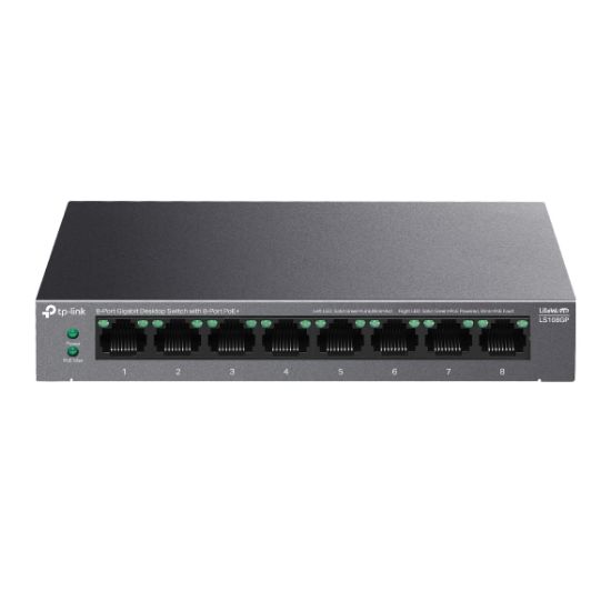 TP-LINK LS108GP 8PORT GIGABIT DESKTOP SWITCH resmi