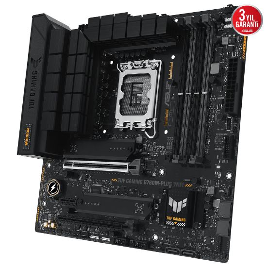 ASUS TUF GAMING B760M-PLUS WIFI II D5 HDMI DP 1700P resmi