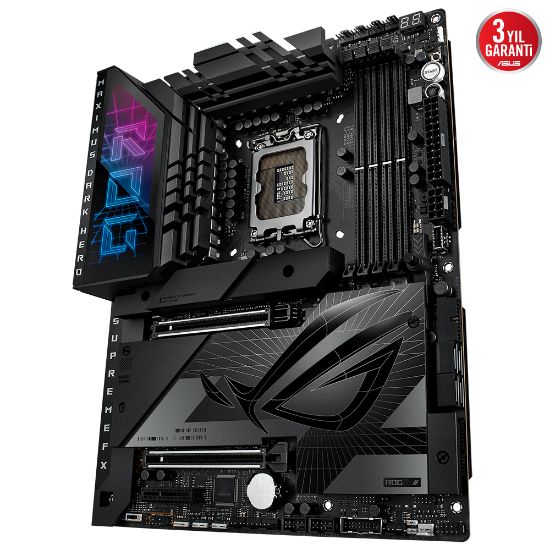 ASUS ROG MAXIMUS Z790 DARK HERO DDR5 2XUSB4 HDMI 5xM2 WiFi 7 BT RGB LAN ATX 1700P  resmi