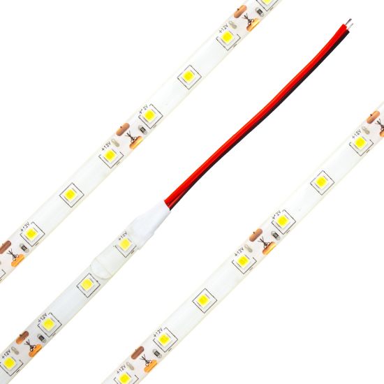 POWERMASTER LED ŞERİT 3 ÇİPLİ BEYAZ DIŞ MEKAN SİLİKONLU 60 LED 5 METRE (4040) resmi