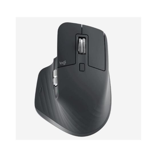 LOGİTECH MX MASTER 3S PERFORMANS 8.000 DPI OPTİK SENSÖRLÜ SESSİZ KABLOSUZ MOUSE SİYAH 910-006559 resmi