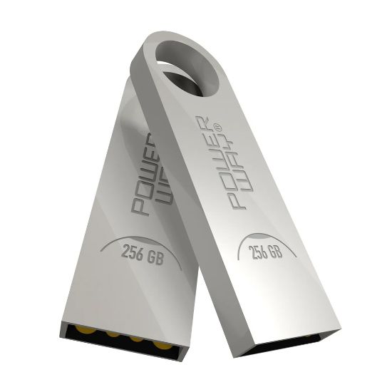 POWERWAY 256 GB METAL USB 2.0 FLASH BELLEK resmi