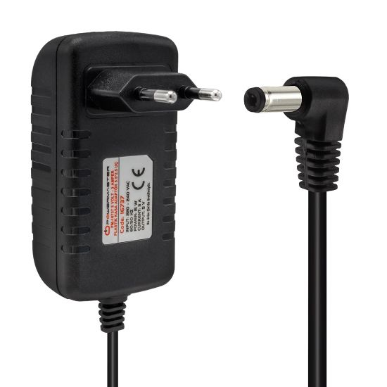 POWERMASTER PM-16737 5 VOLT - 3 AMPER 5.5*2.5 UÇLU PLASTİK KASA ADAPTÖR resmi