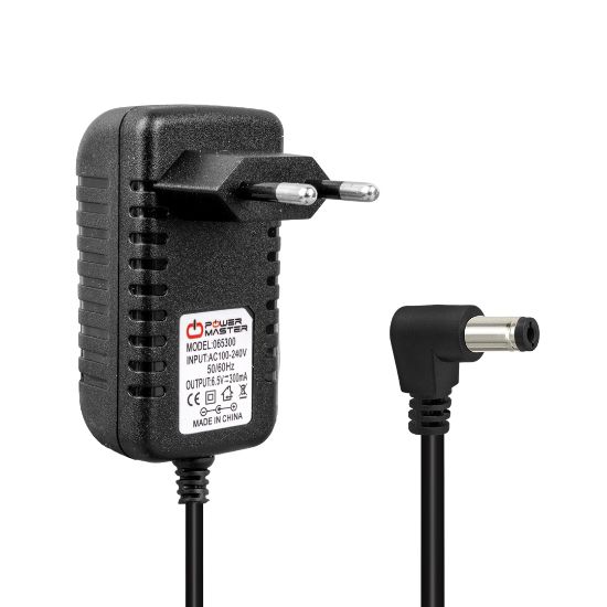 POWERMASTER C39280-Z4-C707 6.5 VOLT 0.3 AMPER 5.5*2.5 UÇLU PRİZ TİP TELSİZ TELEFON ŞARJ ADAPTÖRÜ resmi