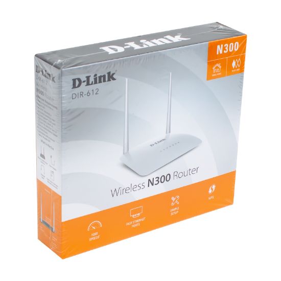 D-LİNK DIR-612 300 MBPS 5 DBI 2 ANTENLİ WİRELESS N300 ROUTER resmi