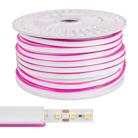 POWERMASTER PM-20390 12 VOLT 6X12MM PEMBE NEON LED 50 METRE resmi