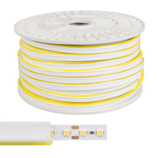 POWERMASTER PM-20392 BRL 12 VOLT 6X12MM LİMON SARISI NEON LED 50 METRE resmi