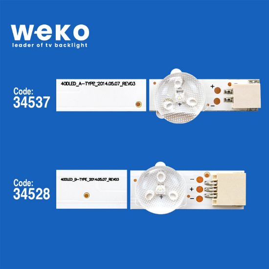 WKSET-5012 34528X1 34537X4 40DLED_A-B 5 ADET LED BAR resmi