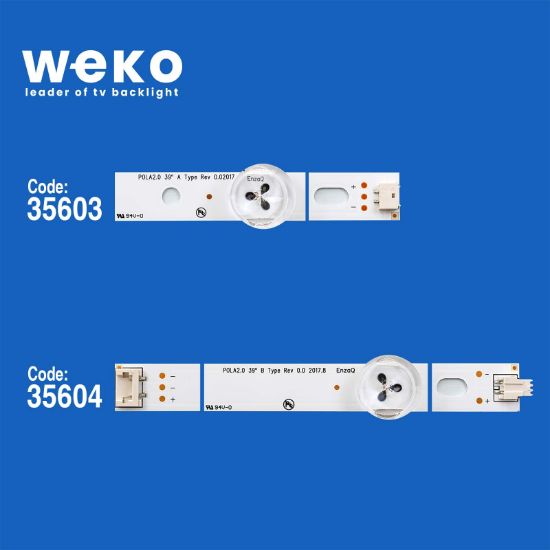 WKSET-5193 35603X4 35604X4 LG INNOTEK POLA2.0 39 8 ADET LED BAR resmi