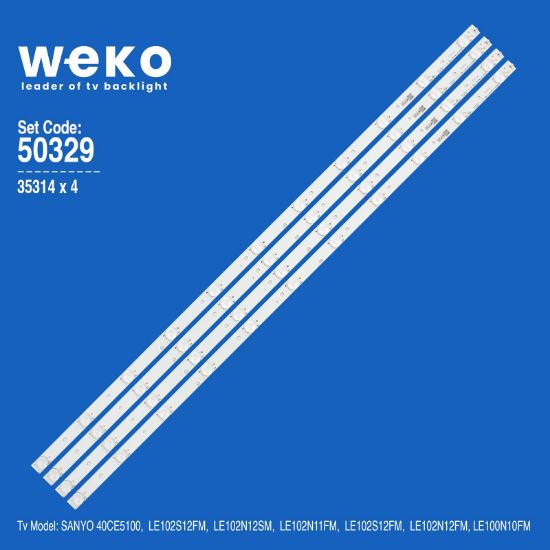 WKSET-5329 35314X4 3BL-T8104102-003B 4 ADET LED BAR resmi