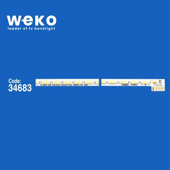 WKSET-6542 34683X1 32INCH V-TYPE 7020PKG PCT 48EA REV0.1  1 ADET LED BAR (48LED) resmi