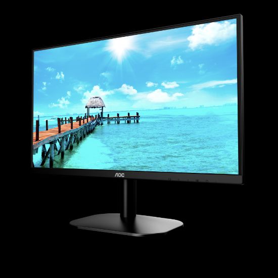 23.8 AOC 24B2XH/EU IPS FHD 4MS 75HZ VGA HDMI VESA SİYAH  resmi