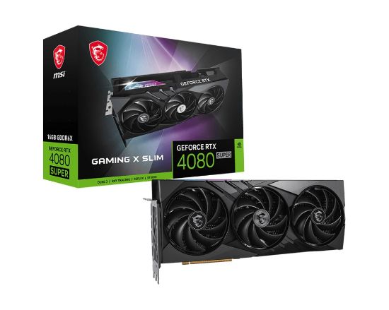 MSI GeForce RTX 4080 SUPER GAMING X SLIM 16G resmi