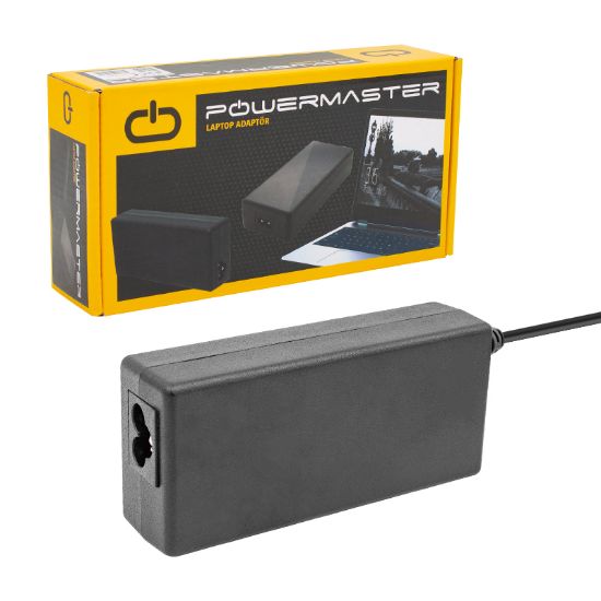 POWERMASTER 18.5 VOLT - 3.5 AMPER 5.5*2.5 UÇLU HP NOTEBOOK ADAPTÖR  ( + POWER KABLOSUNU UNUTMA) resmi