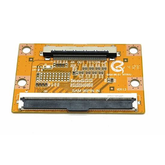 WEKO 96 PIN- 51 PIN SAMSUNG UN NU RU T-CON FLEXI ÇEVİRİCİ BOARD 96PIN-51PIN V1,3 resmi