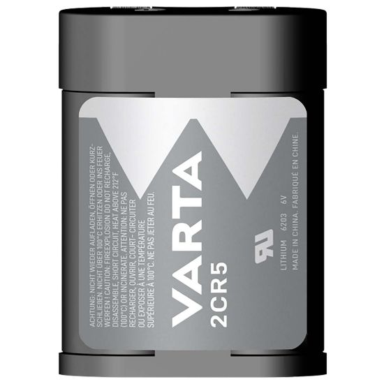 VARTA 2CR5 6 VOLT LİTYUM FOTOĞRAF MAKİNESİ PİLİ resmi