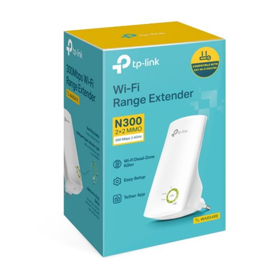 TP-LINK TL-WA854RE 300Mbps PRİZ TİPİ MENZİL GENİŞLETİCİ resmi