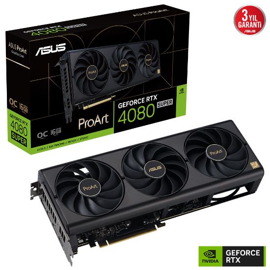  ASUS PROART-RTX4080S-O16G GDDR6X 16GB HDMI DP 256Bit resmi