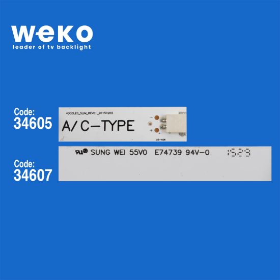 WKSET-5025 34605X1 34607X4 400DLED_SLIM_REV01_20150202 5 ADET LED BAR resmi