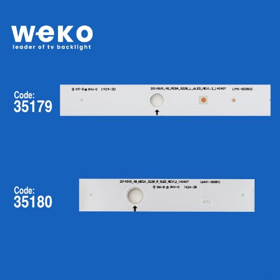 WKSET-5137 35179X4 35180X4 SAMSUNG_2014SVS_48_MEGA_3228 8 ADET LED BAR resmi