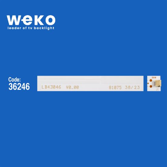 WKSET-5671 36246X3 LB43046 V0_00  210BZ09D0B33MBH00L 3 ADET LED BAR resmi