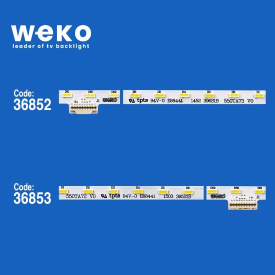 WKSET-6045 36852X1 36853X1 LB55038 V0_00 / LB55038 V1_00 2 ADET LED BAR (63LED) resmi
