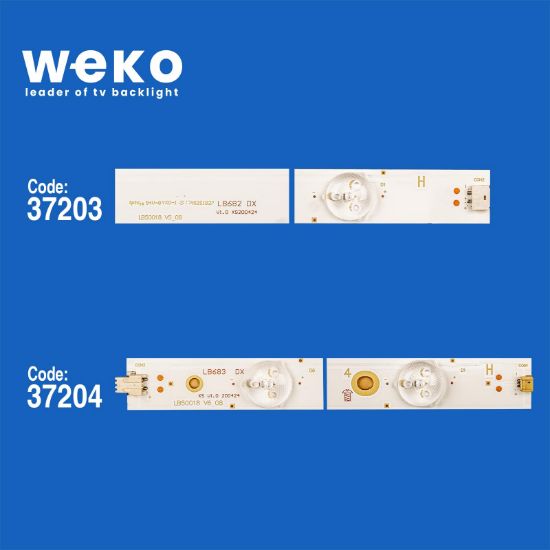 WKSET-6505 37203X6 37204X6 LB50018 V6_08 L/R TYPE 12 ADET LED BAR resmi