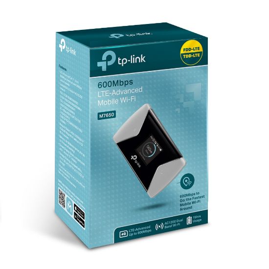 TP-LINK M7650 MOBIL TAŞINABİLİR ROUTER WIFI resmi