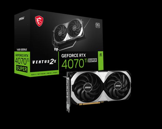 MSI GeForce RTX 4070 Ti SUPER Ventus 2X OC 16G resmi