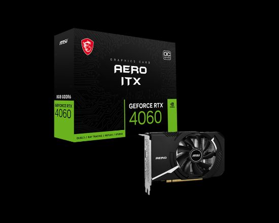 MSI GeForce RTX 4060 Aero ITX 8G OC RTX4060 8GB resmi