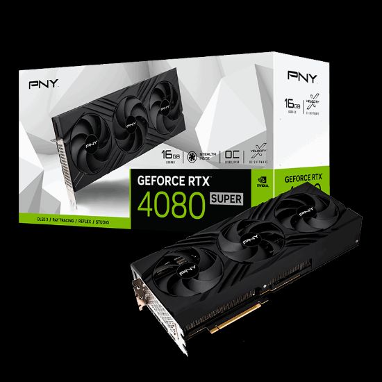 PNY RTX 4080 SUPER 16GB VERTO Overclocked GDDR6X 256Bit (VCG4080S16TFXPB1-O) resmi