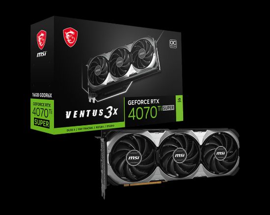 MSI GEFORCE RTX 4070 TI SUPER 16G VENTUS 3X OC resmi