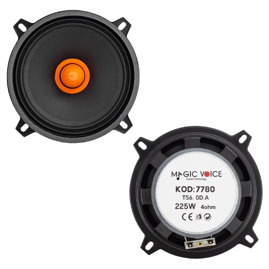 MAGICVOICE TS5. 0D. A 13 CM MAX 225 WATT TEKLİ MIDRANGE HOPARLÖR resmi