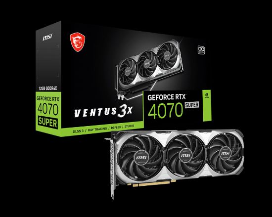 MSI GEFORCE RTX 4070 SUPER VENTUS 3X 12G OC resmi